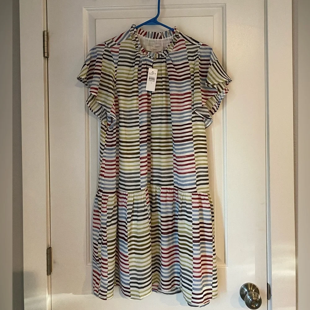 Loft Multi Color Dress - Picture 2 of 4